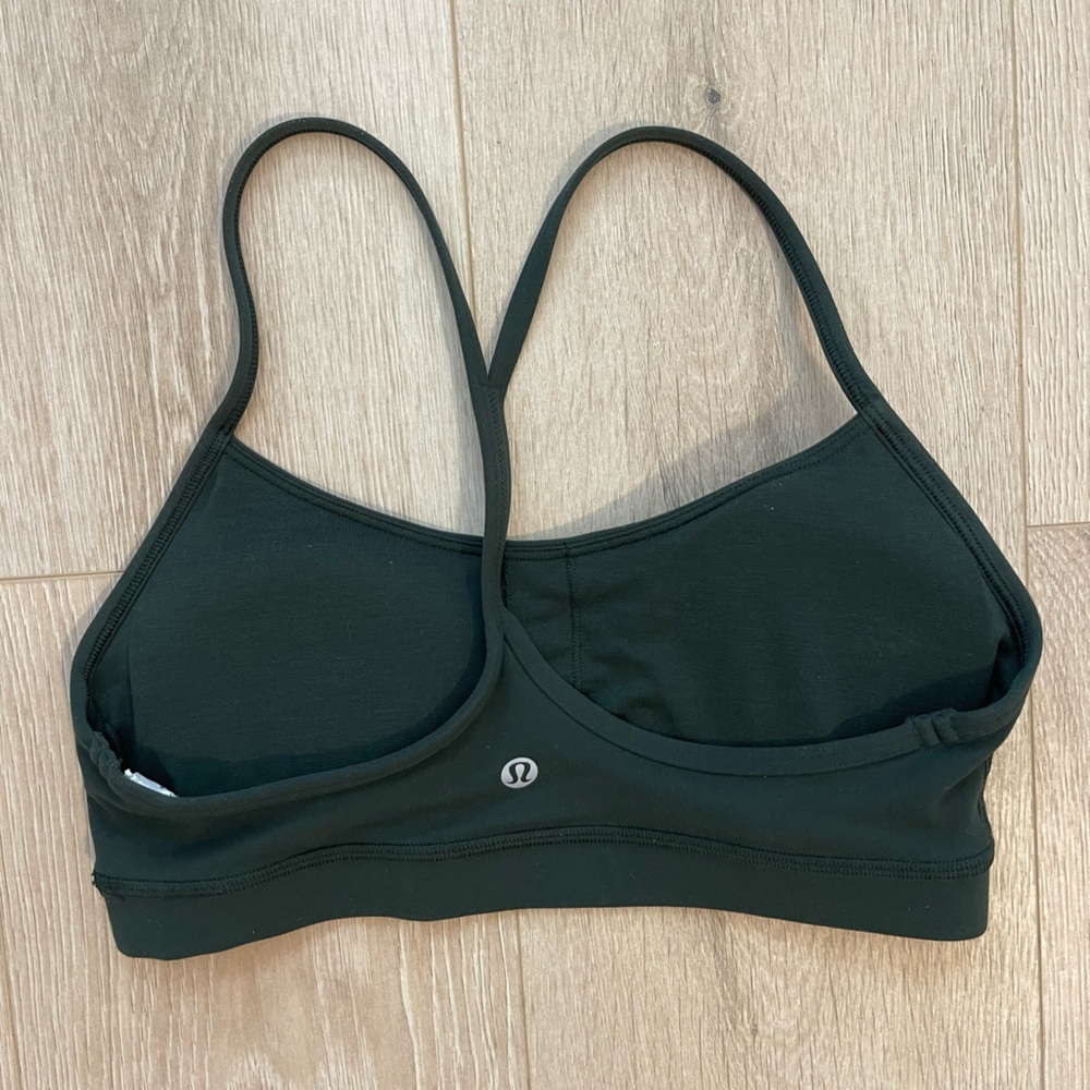 Like New Lululemon Athletica Green Racerback Sports Bra